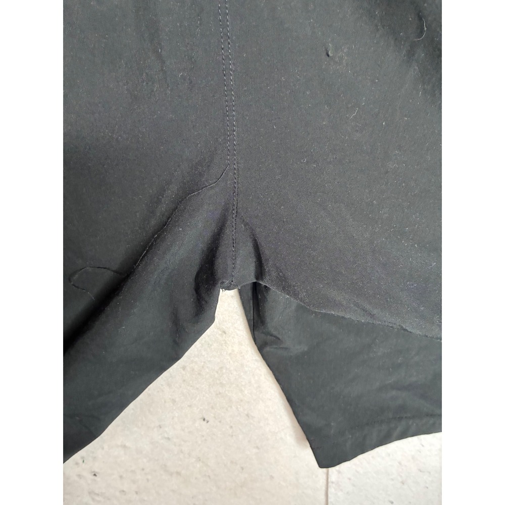Nike FIT DRY Mens Athletic Shorts Black Grey Size Large 9 Inch Inseam 3542 - Picture 8 of 14